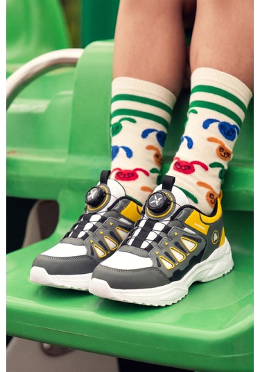 Dark Seer Kids Ds Rubick Sneaker 2026 Çocuk Beyaz-sarı