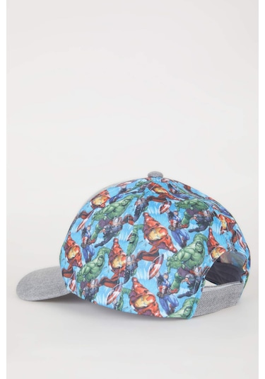 DeFacto Erkek Çocuk Marvel Avengers Baskılı Cap Şapka C0546A825SMGR257