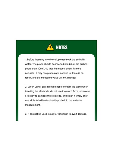 Xiyyadms Koyu Yeşil 3'lü Toprak Test Cihazı - Ph, Nem Ve Işık Yoğunluğu Ölçer Bahçe Bitki Bakımı