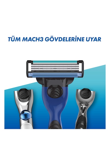 Gillette Mach 3 Sport Yedek Tıraş Bıçağı 15'li