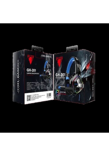 Jedel GH-201 Rgb Işıklı Gaming Aux Kablolu Kulaklık