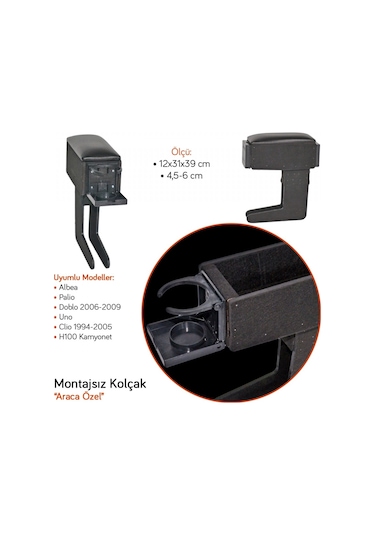 Albea/palio/doblo 06-09/uno/clio Hb 94-05 Montajsız Kolçak 02