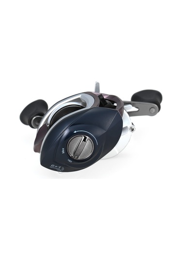 Dianziye Sol Elle Mavi Baitcasting Olta Makinesi - 6+1 Balata, 8.1:1 Yüksek Hızlı Dişli Oranı, Alüminyum Bobin