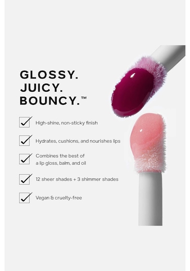 Saie Glossybounce Parlaklık Veren Nemlendirici Dudak Yağı Bubble 5ml Bubble