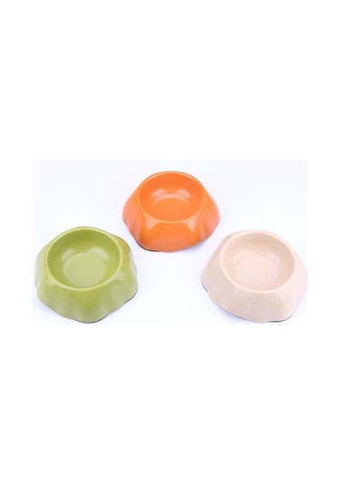 Bambu Kedi Köpek Küçük Irk Mama Kabı 200 Ml 14.5 Cm
