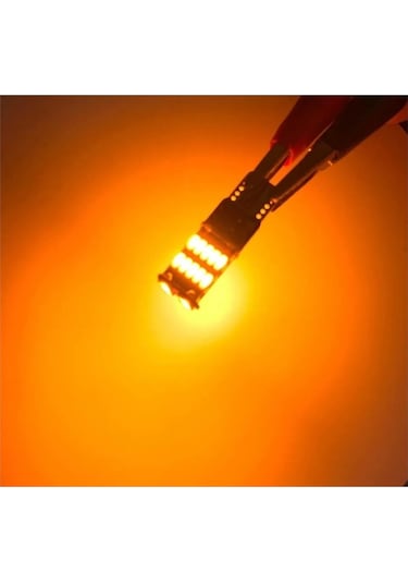 Renault Concorde Plaka Parklar Için 26 Led T10 Turuncu Ampul 2 Adet