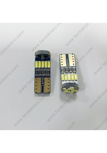Fardoktoru T10 Dipsiz Led Park Ampulü 5000K Soft Beyaz 15Smd W5W N11.2811