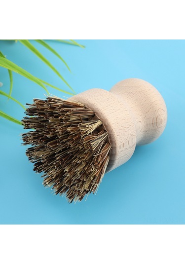 Kosona Doğal Kayın + Kenevir İpek, Çevre Dost, Sağlıklı, Tabak & Sebze Fırçalama, El Tasarımı, Pratik Ev Gereci