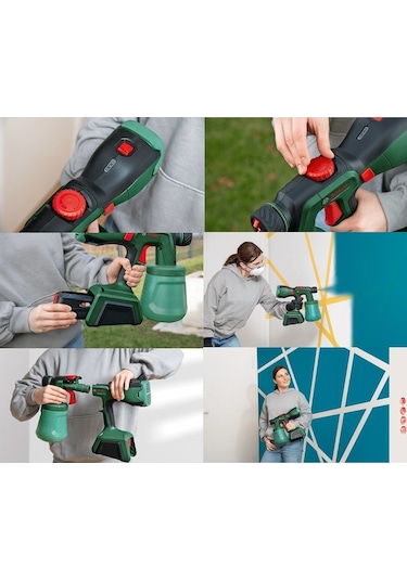Bosch Universalspray 18v-300 Akülü Boya Tabancası Akü Ve Şarj Cihazı Hariç