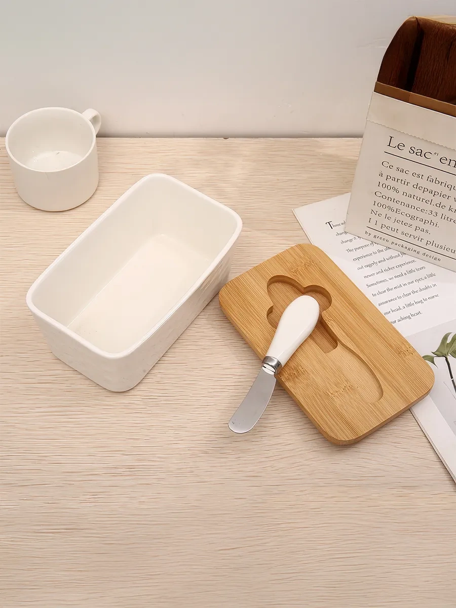 Ibrico Tereyağı Kabı 281846500 Beyaz