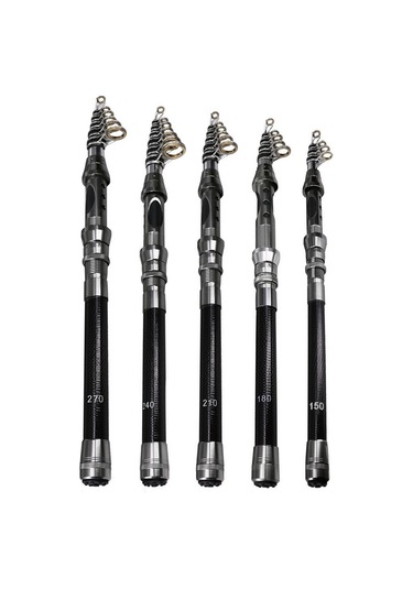 Taşınabilir Hafif Olta Karbon Fiber Teleskopik Olta Ultra Hassas Deniz Tuzlu Su Tatlı Su Olta - Tip 4