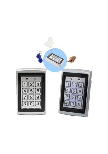 Metal Şifreli Proximity Kart Okuyucu Kilit - BG0330