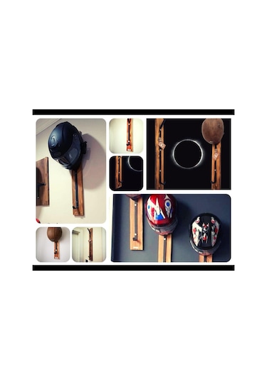 Motorcu Kask Askısı, Kask Askılığı, Kask Askı Ecov1