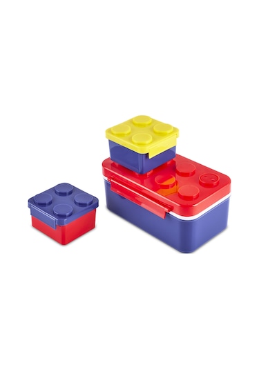 Karaca Lego Lunch Box / Saklama Kabı / Beslenme Kutusu Çok Renkli
