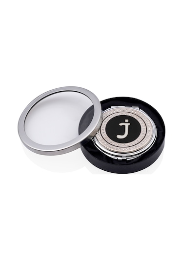 Zekupp Retro J Harfli Işlemeli Makyaj Aynası