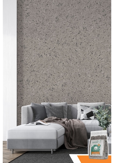 Ventrawall İpek Sıva Kahverengi Duvar Boyası Br10 -1,5 Kg