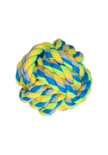 Nunbell İp Stres Topu Köpek Oyuncağı 6 Cm