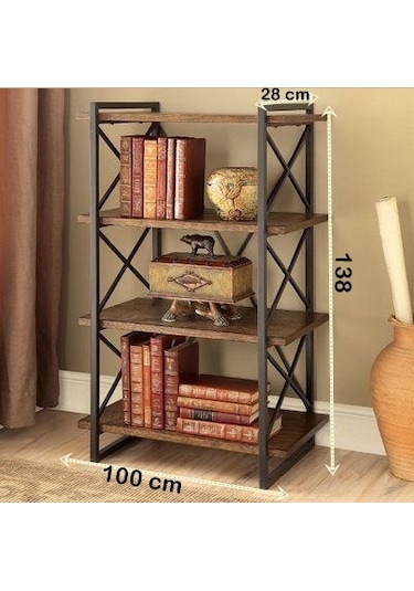 Güvendekoratif Güvendekoratif Metal Kitaplık