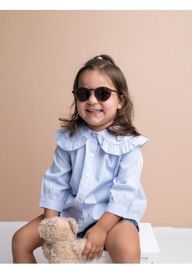 Soleda 3-6 Yaş Çocuk Güneş Gözlüğü Mocha Chocolate
