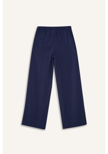 DeFacto   Regular Fit Esnek Belli Plaj Pantolonu-Fall in Love E1172AX25SMNV241 Lacivert