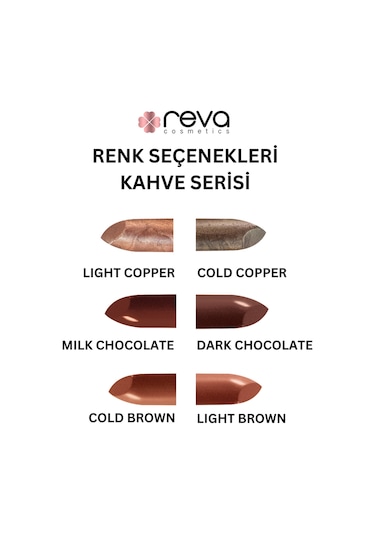 Shimmer Lipstick Light Brown-brown Series-ışıltı Ruj Kahve Serisi No:917
