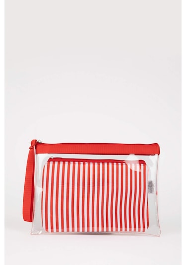 DeFacto Kadın Plaj Çantası B9089AXNSRD182 Kırmızı