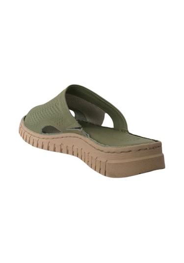 Forelli 38505 Sofia-G Avokado Kadın Comfort Terlik Yeşil