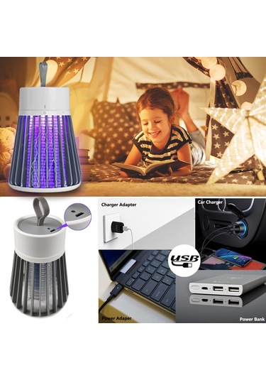 Symbee Usb Şarjlı Fiziksel Elektrik Şoku Led Ateşleyici, 8 Saat Süreli Batarya, Ev Ve Dış Mekan Kullanıma Uygun Sessiz Kovucu Beyaz