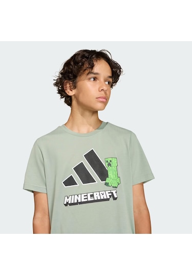 Adidas Minecraft Training Çocuk Tişört C-adıkd6873c40a00 Yeşil