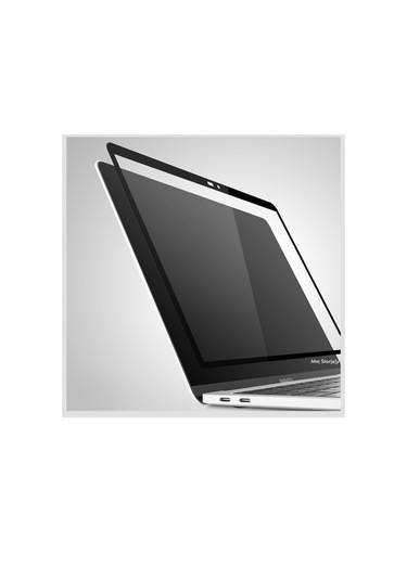 Ekran Koruyucu Macbook Air Pro 13 İnç Çerçeveli Anti Glare A1708 A1706 A1989 A2159 A1932 İle Uyumlu