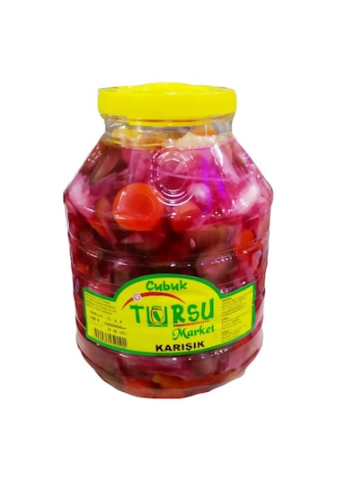 Turşu Market Çubuk Pancar Sulu Karışık Turşu 5 L