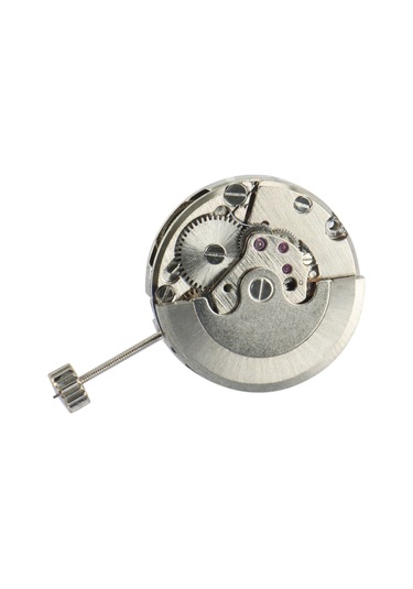 Xurunkeji Mekanik Saat Hareketi Saat Aksesuarları 19,4 Mm St6 Kadın Üç İğneli Tek Takvimli Otomatik Hareket Gümüş