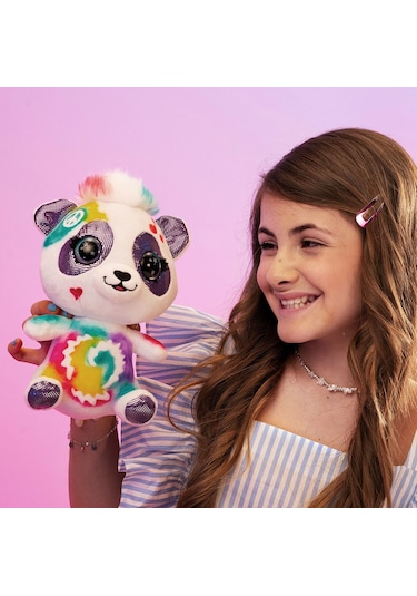 Airbrush Plush Peluş Panda
