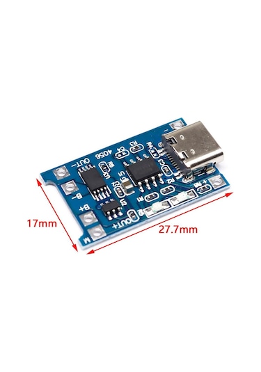 Type-C Şarj Devresi TP4056 10 Adet