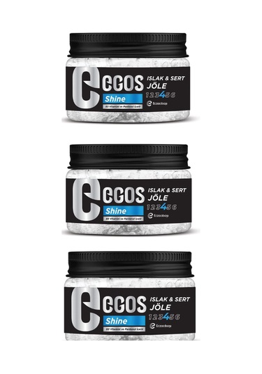 Egos Jöle No 4 Islak & Sert Kavanoz 250 ml x 3