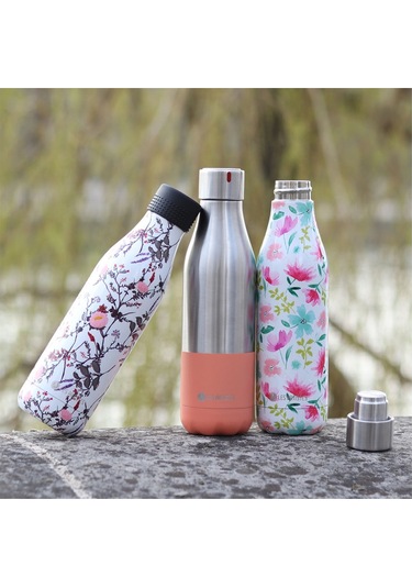 Les Artistes Paris Isı Yalıtımlı Çelik Termos 500ml Split Pink 3+ Yaş / Pembe