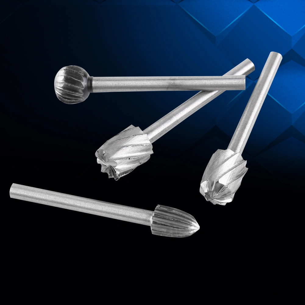 Tenfowee 20 Adet Hss Roter Freze Ucu - 3.1mm Saplı, Ahşap/plastik İşleme, Oymacılık Ve Şekillendirme İçin Elektrikli/pnömatik Alet Aksesuarı