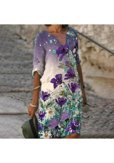 Yeşil Şık Parti Elbise V Yaka Dekoratif Narin El Sanatları Vintage Yaz Evaze Elbise Kadın Kostüm Kadın İçin Yeşil