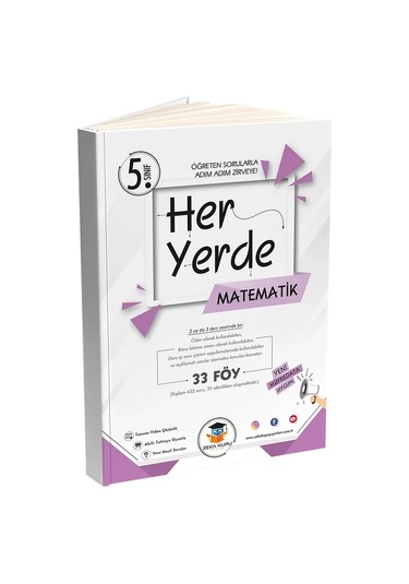 Zekaküpü 5.sınıf Heryerde Matematik 33 Föy Öğreten Sorularla Adım Adım Zirveye