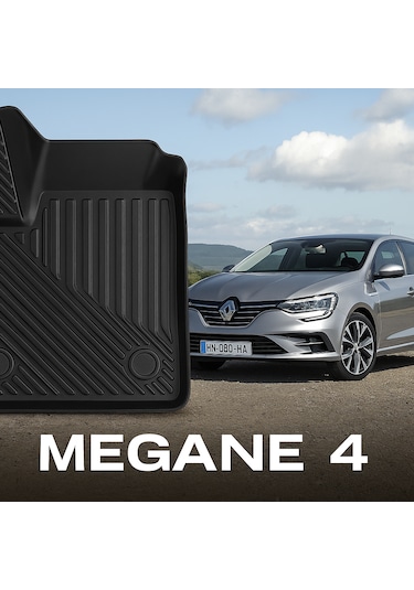 Renault Megane 4 Uyumlu 3d Oto Paspas Premium