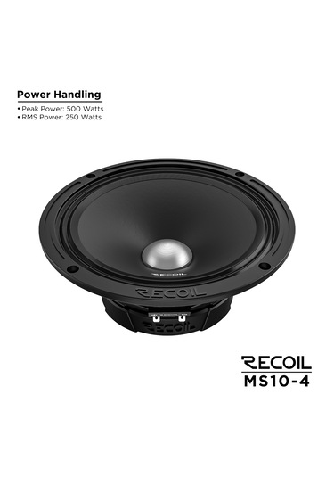 Recoil Ms10-4 25cm Midrange 500 Watt Tekli Ürün