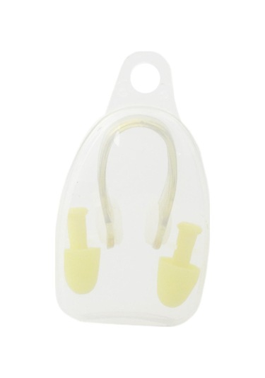 Suntek Yüzme Kulak Tıkaçları Ve Burun Klipsi Kulak Sarı