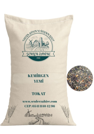 Doğal Kemirgen Yemi 25 Kg Tavşan, Hamster Ve Guinea Pig İçin Zengin Karışım