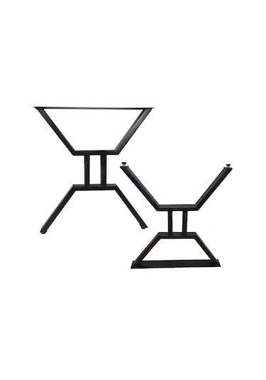 Bin1Fırsatt Metal Ayak Ahşap Masif Çalışma Yemek Masası Ayağı Masa Ayağı