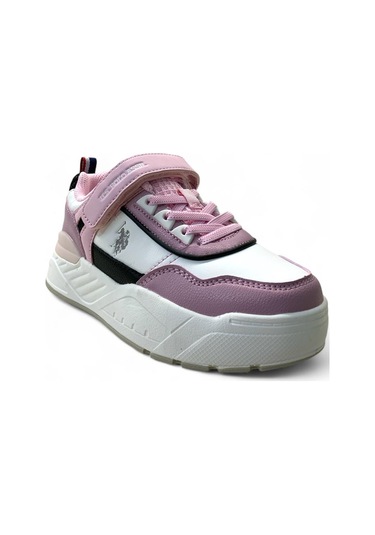 U.s. Polo Assn. George Jr 5pr Çocuk Sneaker Pudra