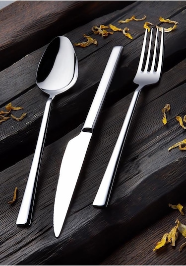 Tercan Okyanus Lüks Yemek Kaşık - 12 Adet