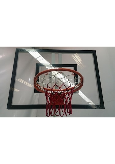 Adelinspor Basketbol Panya Seti 90 x 120 10 MM Akrilik Cam Sabit