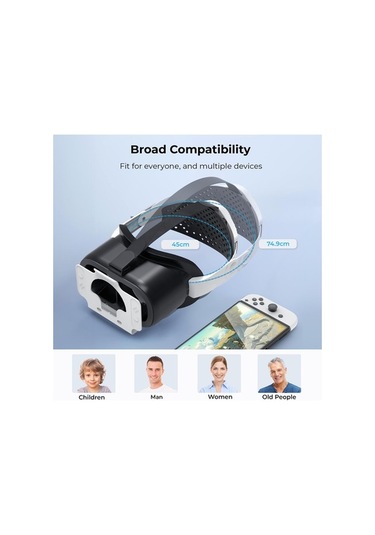 Tongxida Devaso Nintendo Switch Vr Kulaklık Kafa Askısı 3.0 - Ayarlanabilir, Ergonomik, Havalandırmalı