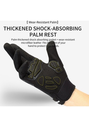 Trendooze Uzun Parmak Açık Eldiven, Nefes Alıcı Ve Güneş Koruyucu, Siyah Xl