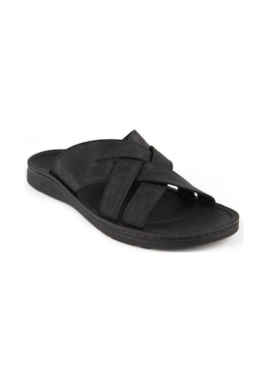 Muya Tiger 31318-001 Anatomik Taban Erkek Terlik Siyah 40-45